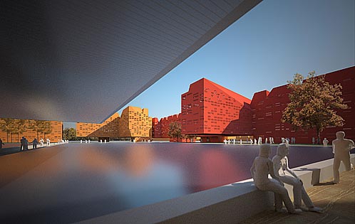 China Foreign Affairs University expansion project - Peking, China  - Image 3